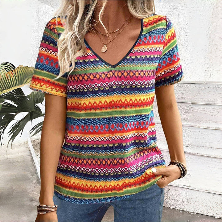 Colourful Casual T-Shirt