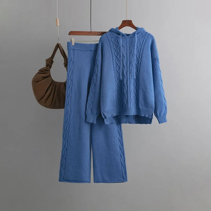 Rowena - Super Comfortable Oversized Knitted Suit Set