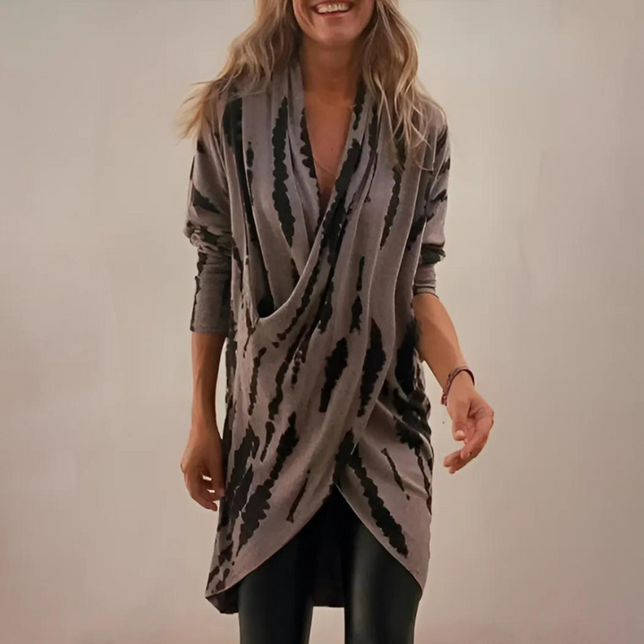 Valery - Luxe V-Neck Tunic with Relaxed Fit