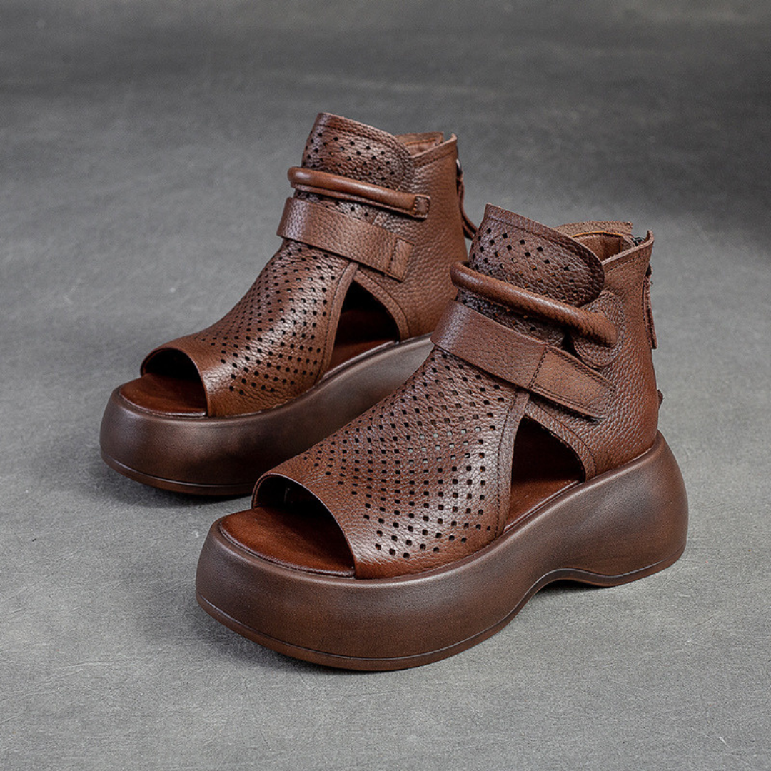 MAEVE | ORTHOPEDIC LEATHER SANDALS