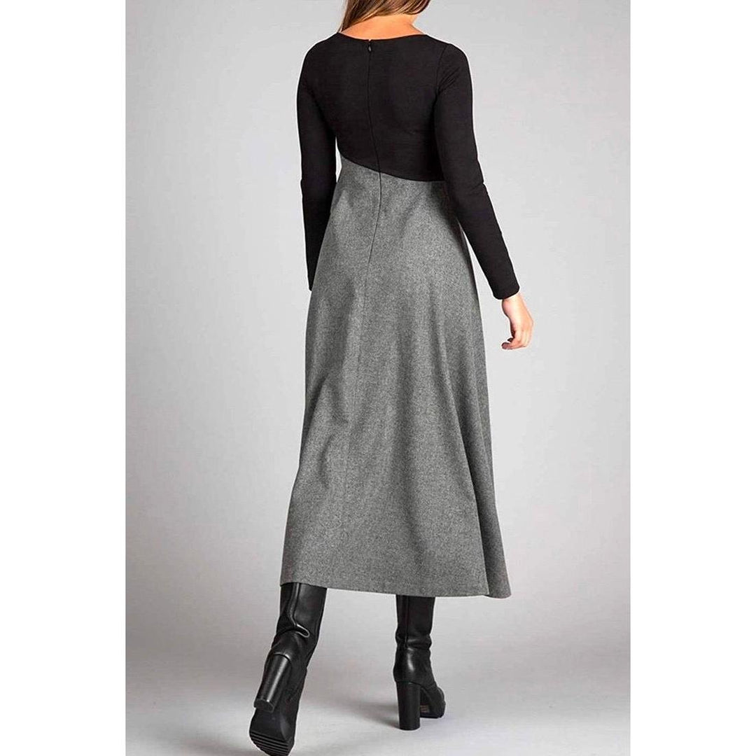 Cecile - Maxi Dress with Long Sleeves