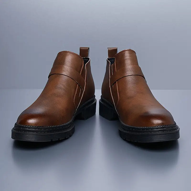 Liam | Leather ranger boots for men