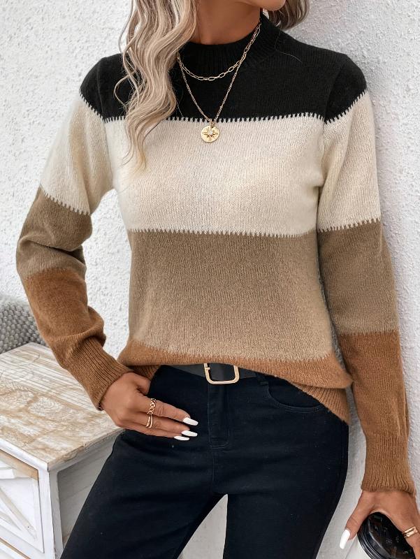 Della | Colour-Block Sweater