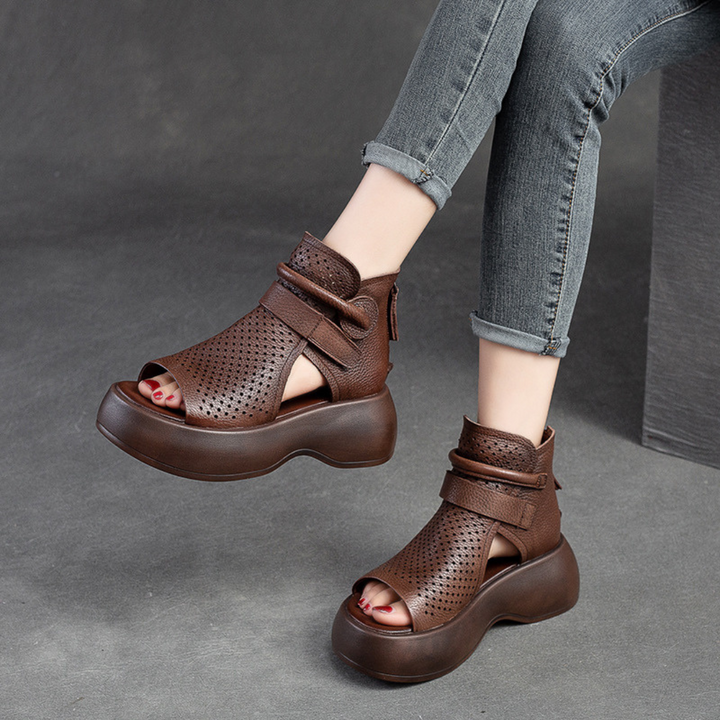 MAEVE | ORTHOPEDIC LEATHER SANDALS