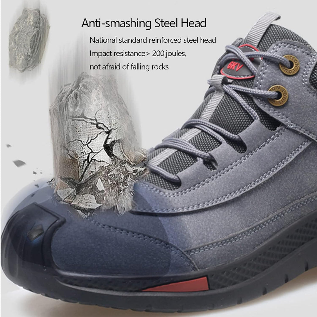 SafetyStride -  Water Resistant Safety Shoes