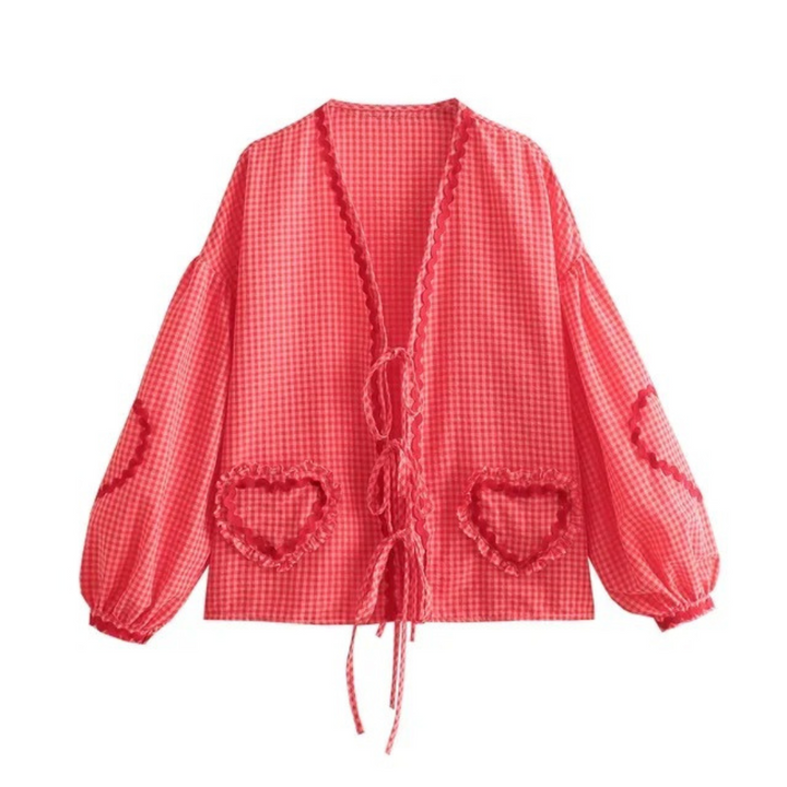 Gracie Heart Blouse