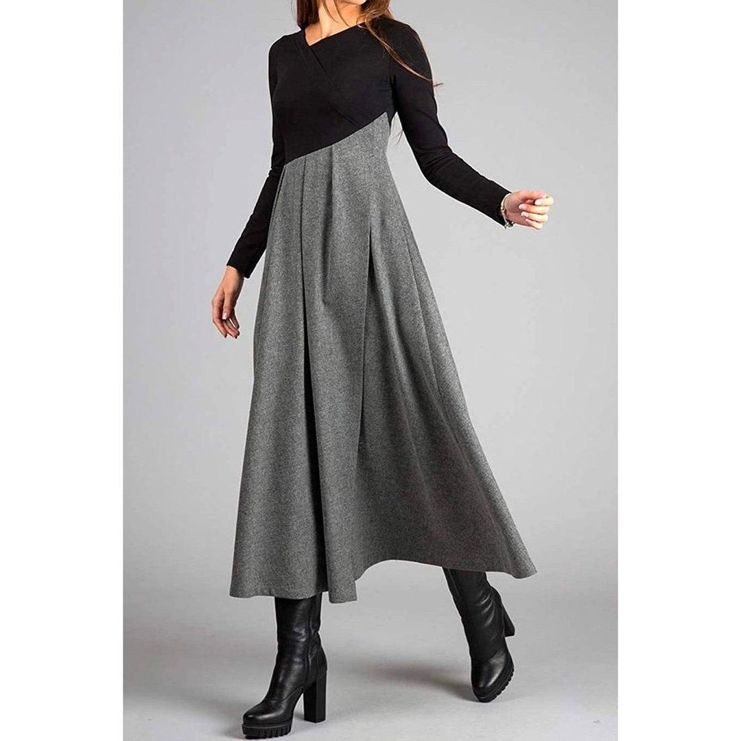 Cecile - Maxi Dress with Long Sleeves