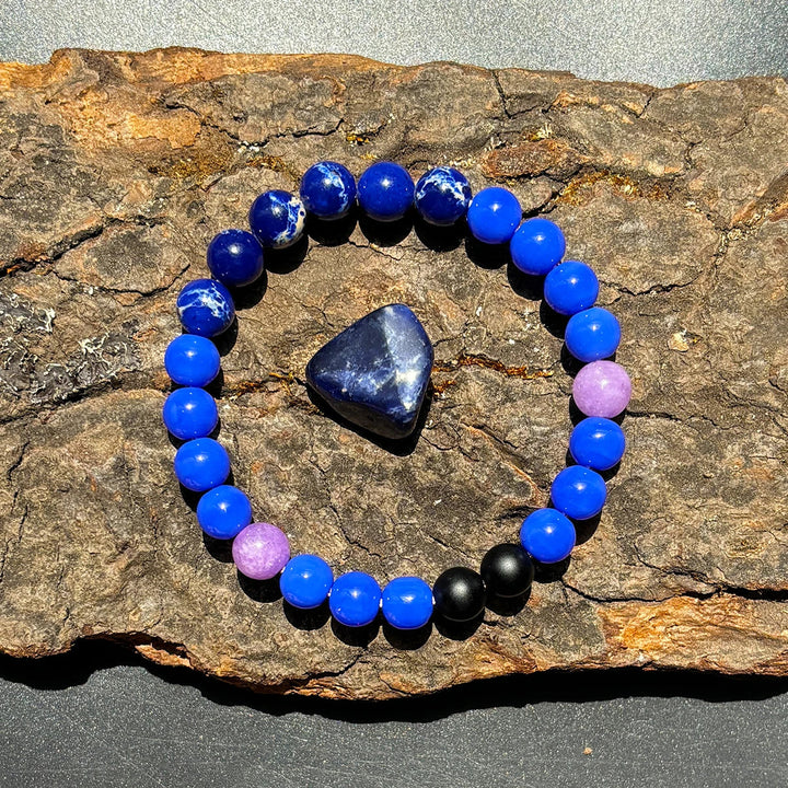 Stone of Wisdom Bracelet: Clarity, Learning & Intuition