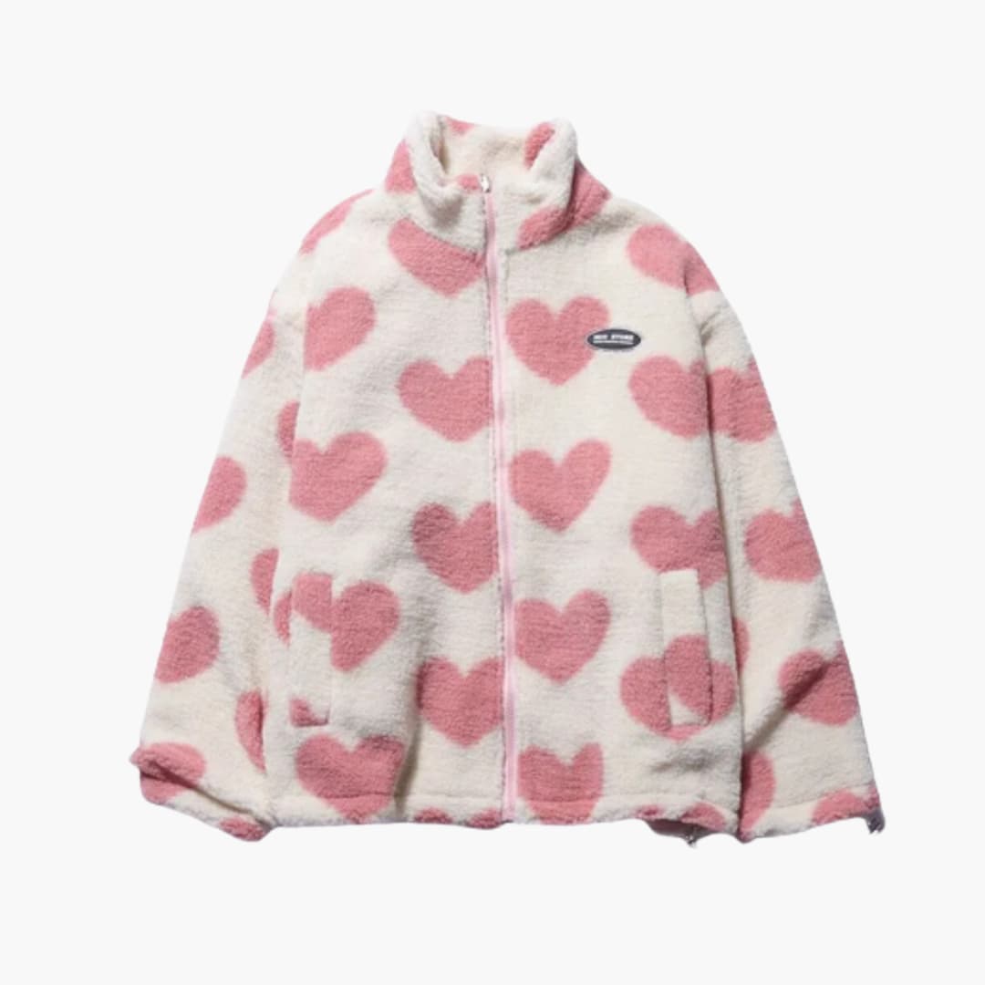 Anni - Reversible Heart Coat