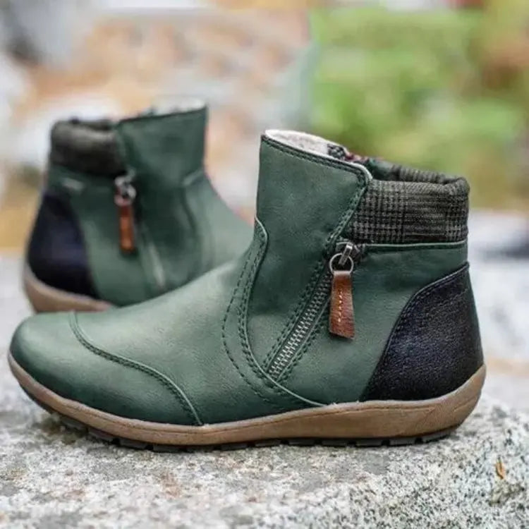 Aylin™ | Waterproof orthopaedic boots with premium zip closure