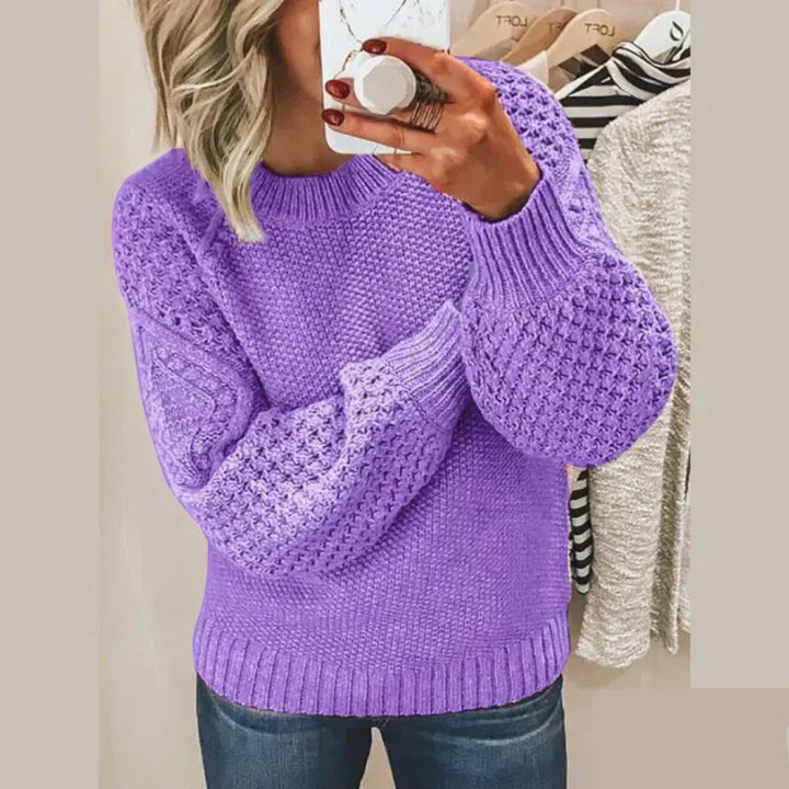 Lilly - Knitted Women's Sweater