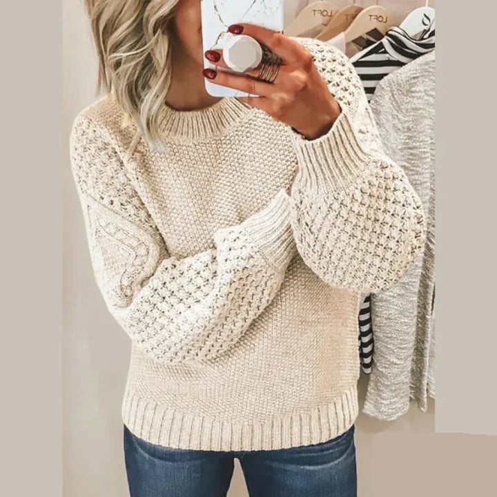 Lilly - Knitted Women's Sweater