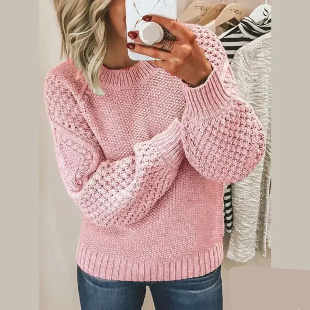 Lilly - Knitted Women's Sweater