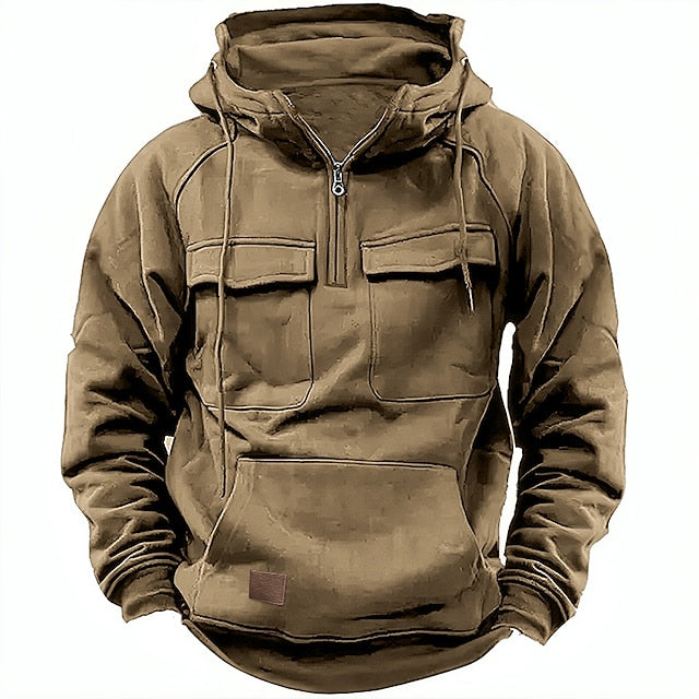 Mayer - Casual Zip-Up Hoodie