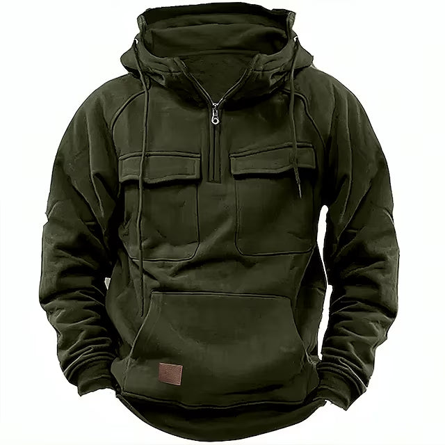 Mayer - Casual Zip-Up Hoodie