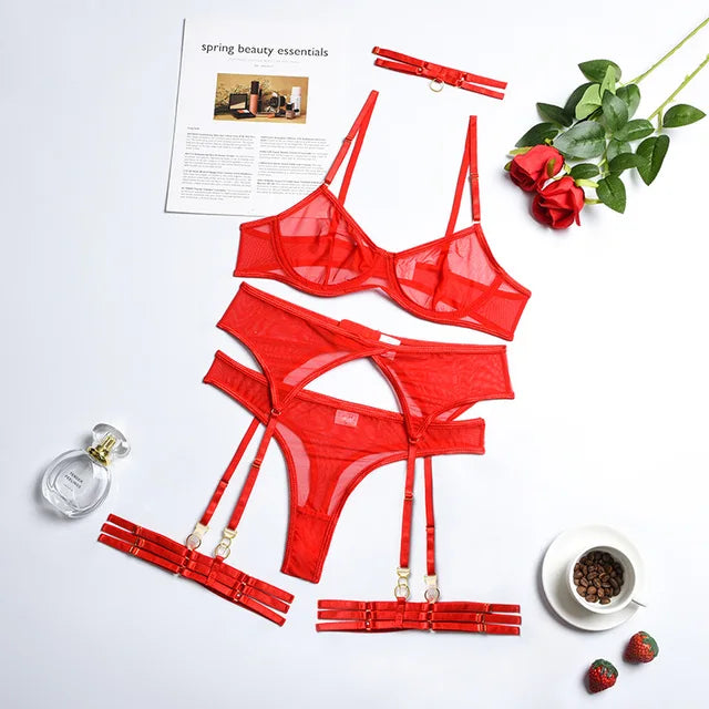 Iris™ | 4-Piece Lingerie Set