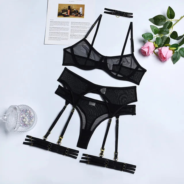 Iris™ | 4-Piece Lingerie Set