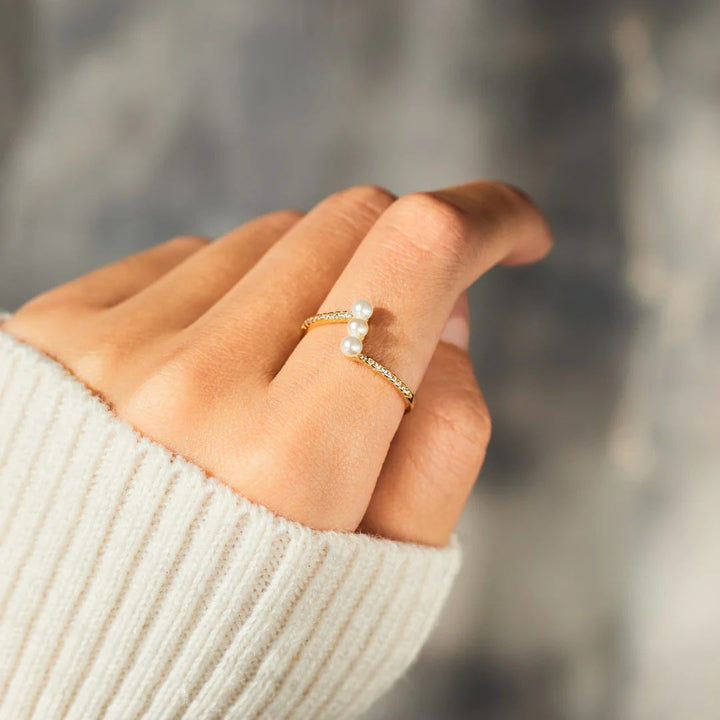 High-energy connecting pearl ring