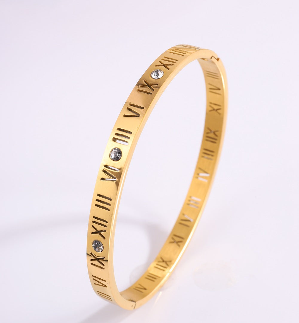 Roman Numerals Bracelet