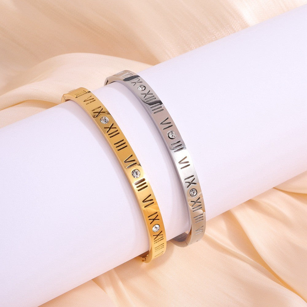 Roman Numerals Bracelet