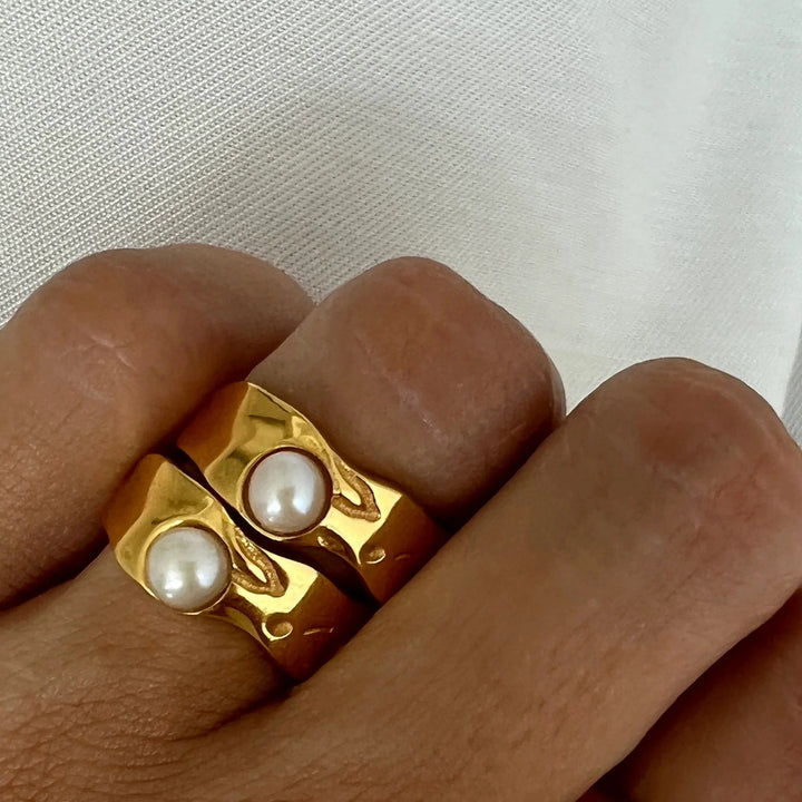 Vintage Natural Pearl Ring