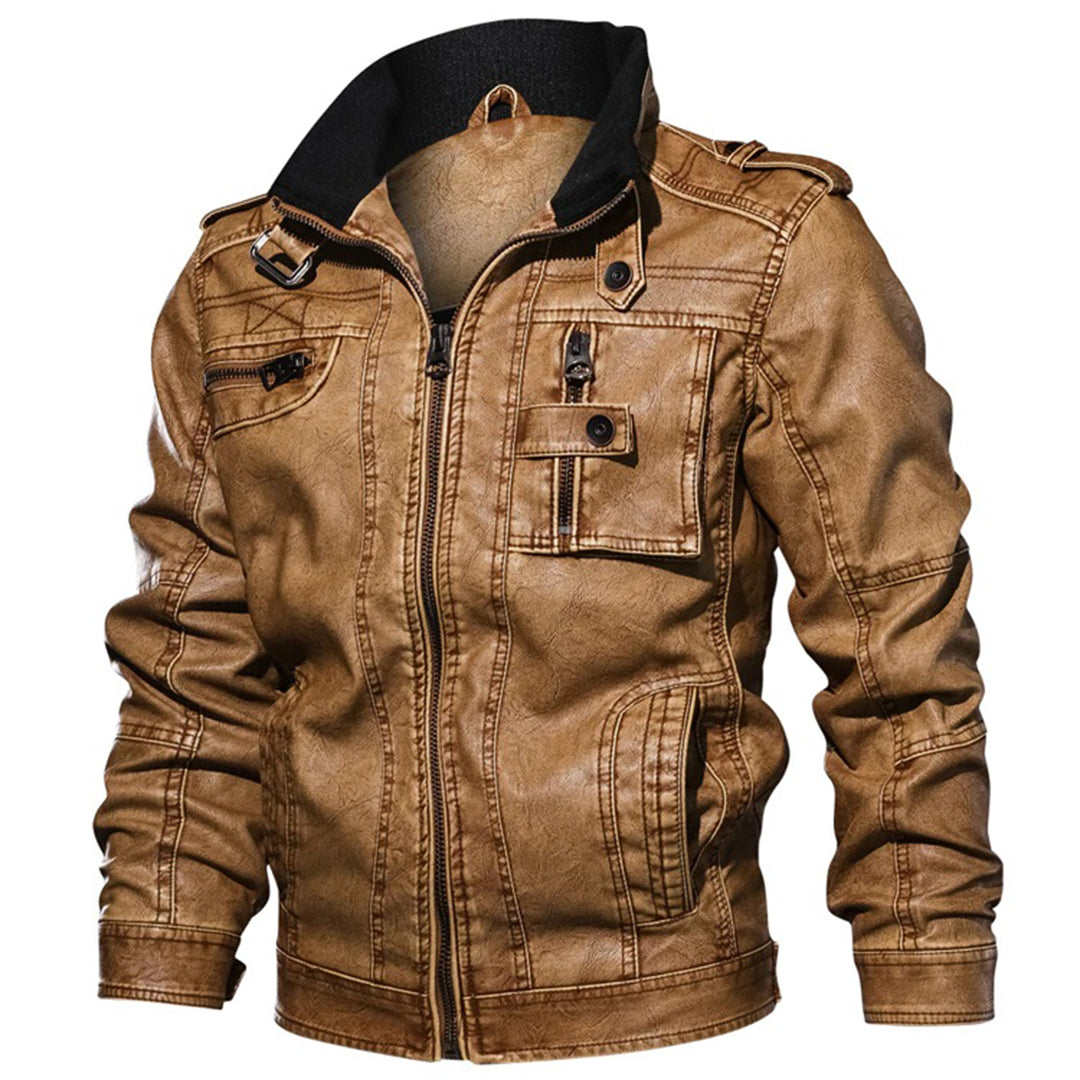 Gabriel | Elegant Leather Jacket