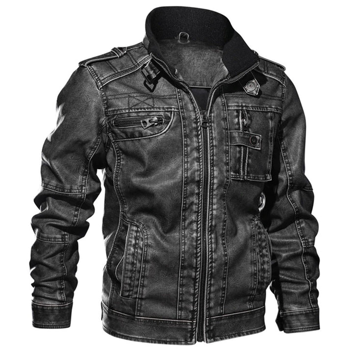 Gabriel | Elegant Leather Jacket