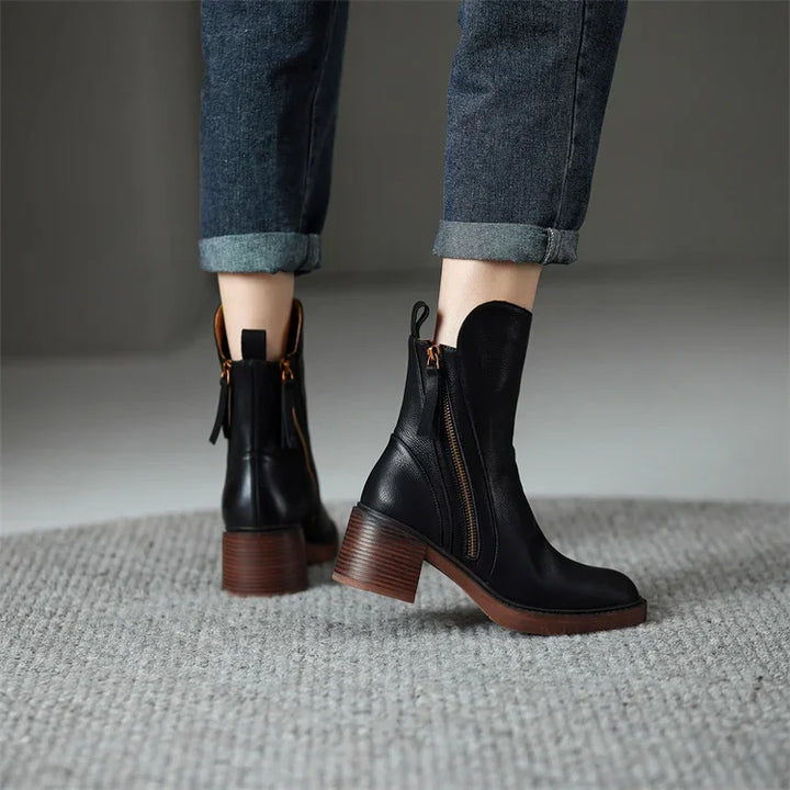 Elisa™ | Leather Boots