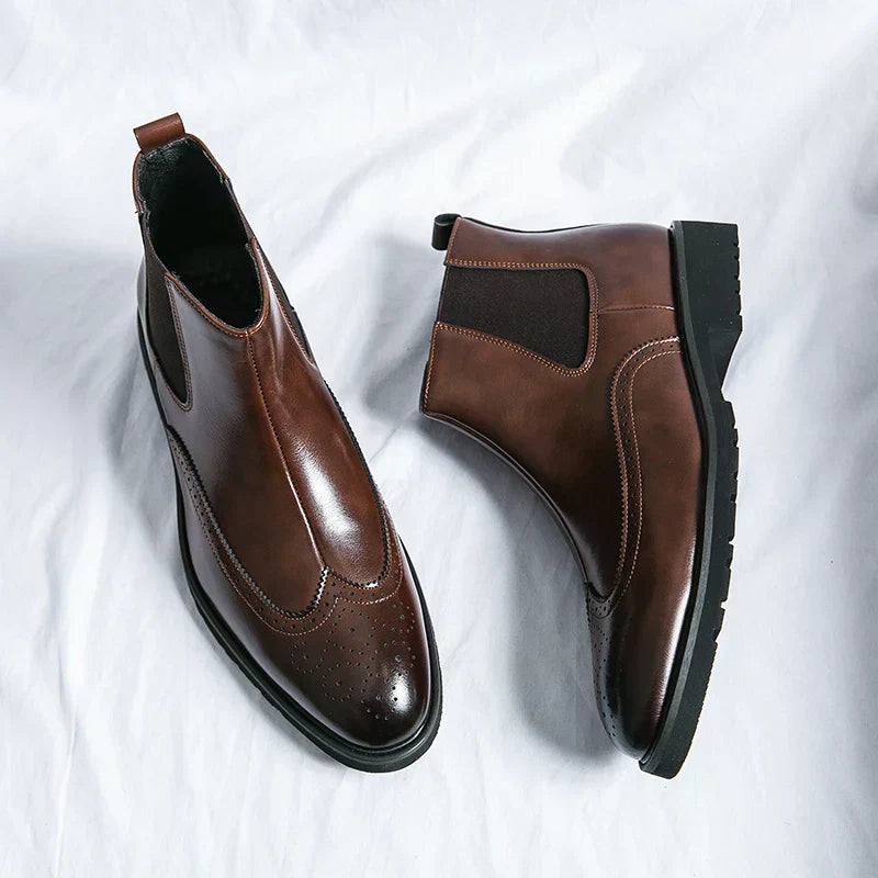 Adriel | leather Chelsea boots