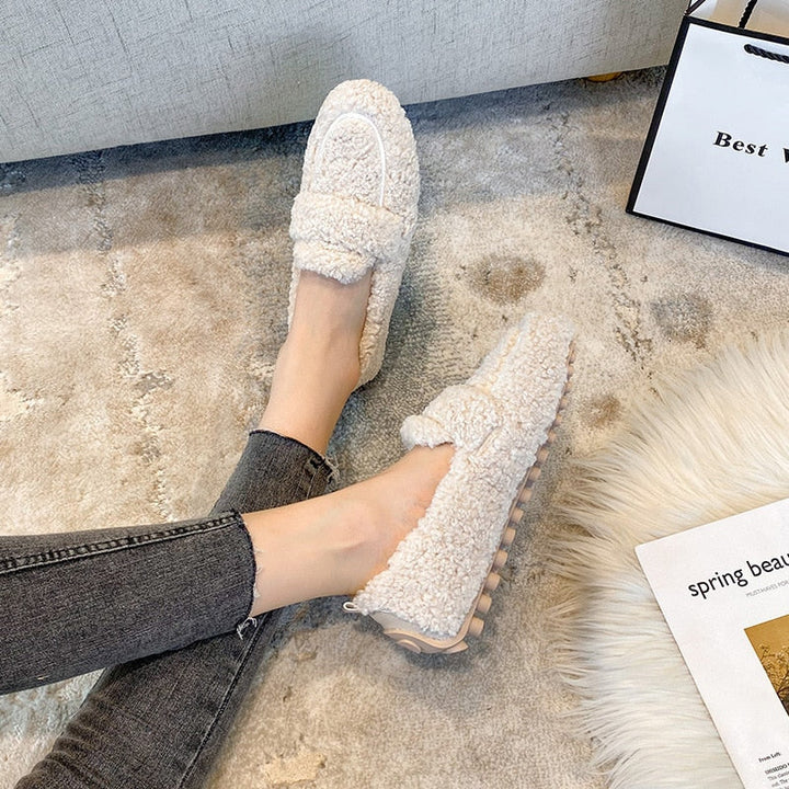 Arielle - Plush Shoes with Anti-slip Sole