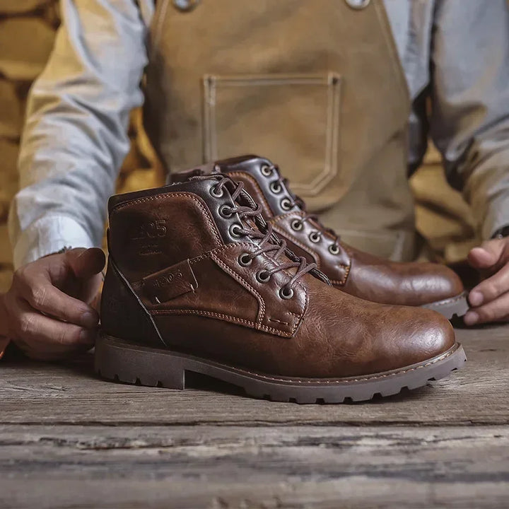 Parker | Leather Boots for Men in British Style