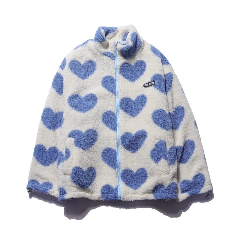 Anni - Reversible Heart Coat