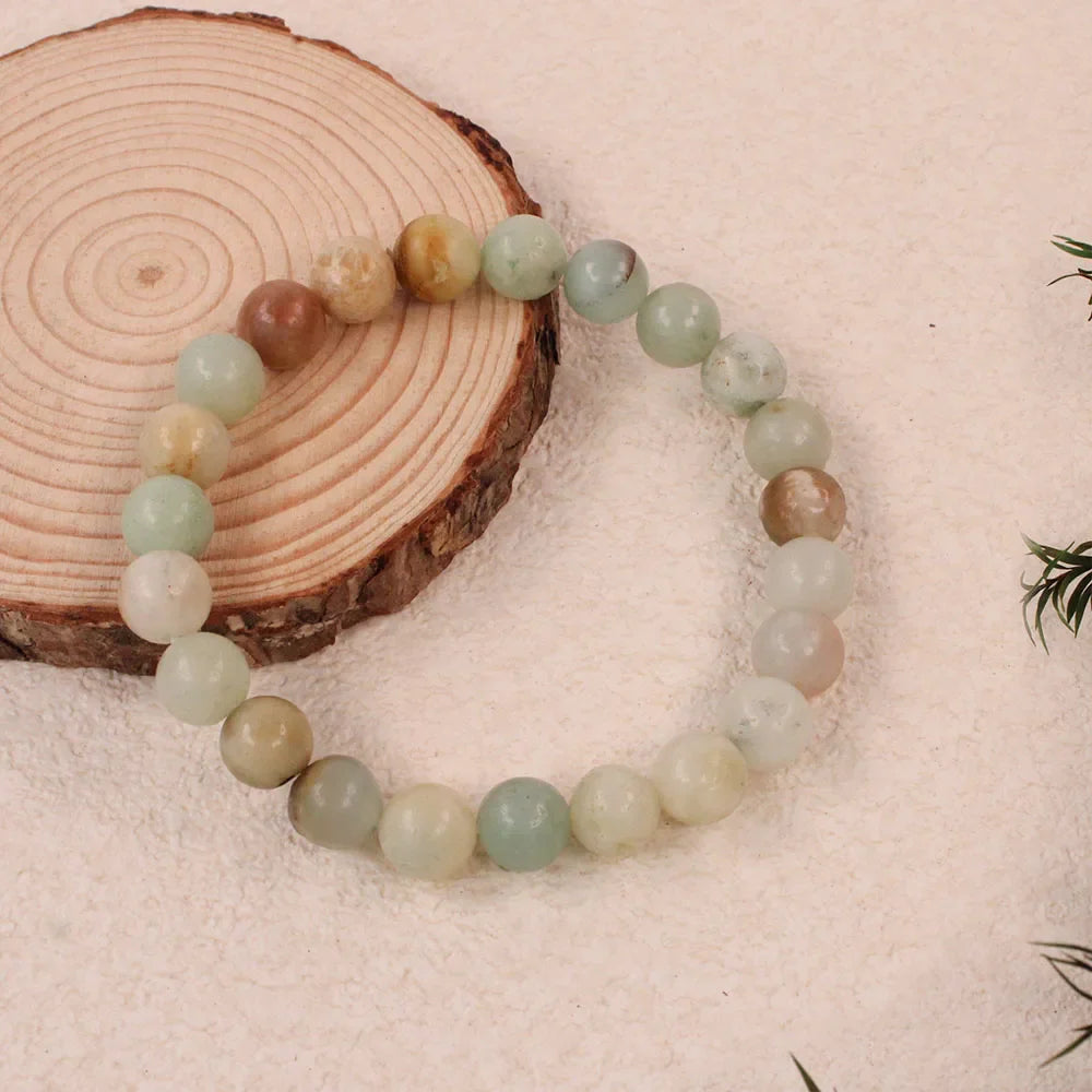 Natural Stone Healing Bracelet: Lucky & Healthy