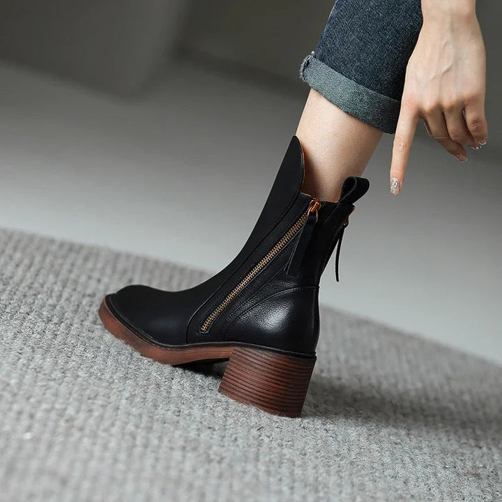 Elisa™ | Leather Boots