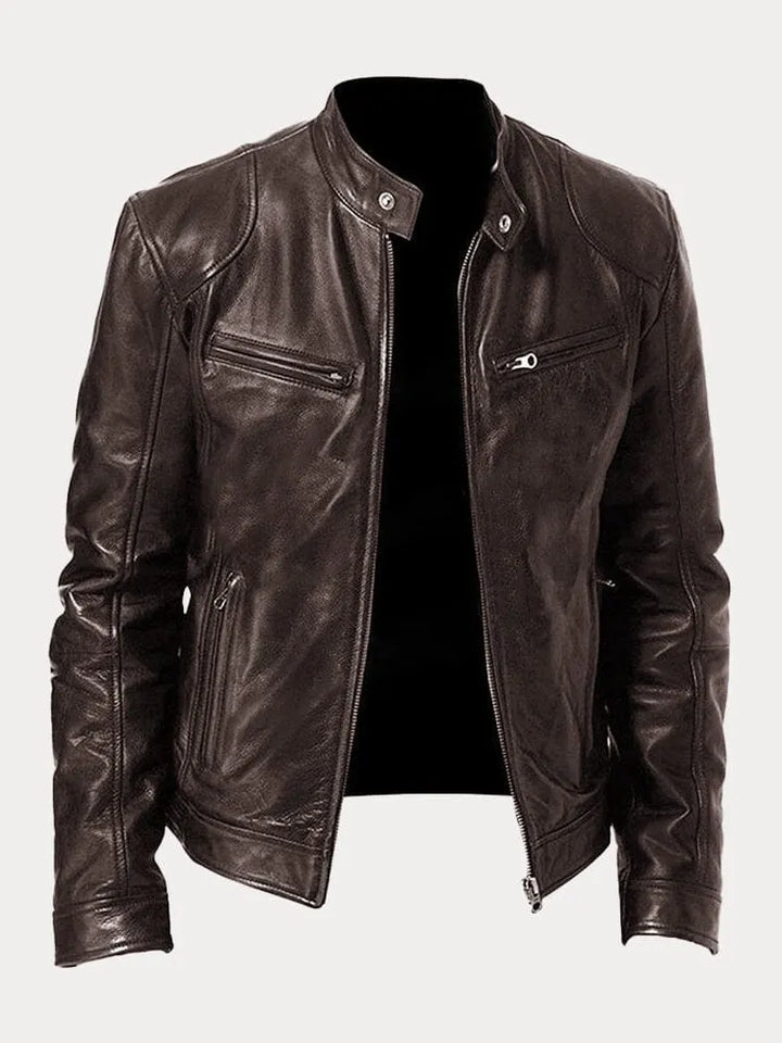 Max - Casual Leather Jacket