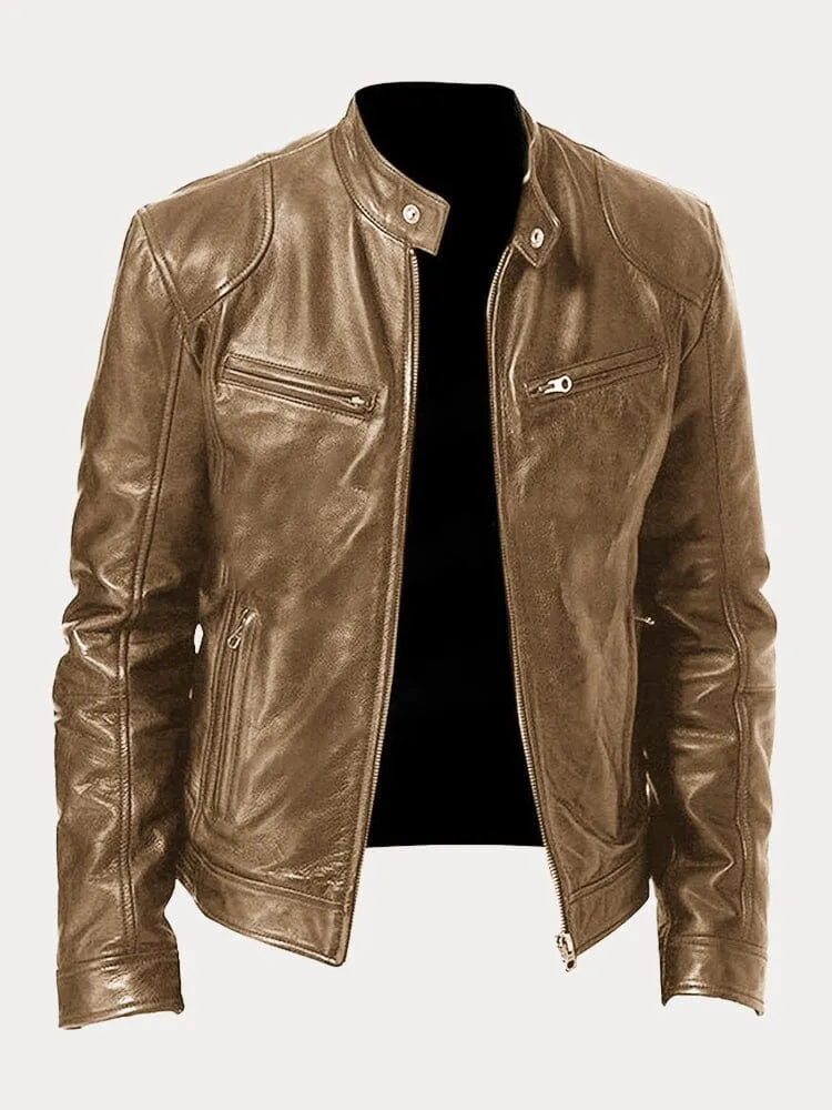 Max - Casual Leather Jacket