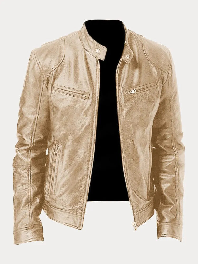 Max - Casual Leather Jacket