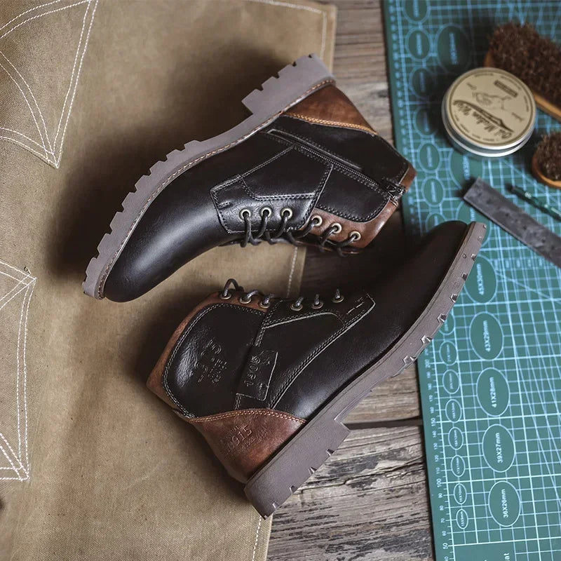 Parker | Leather Boots for Men in British Style