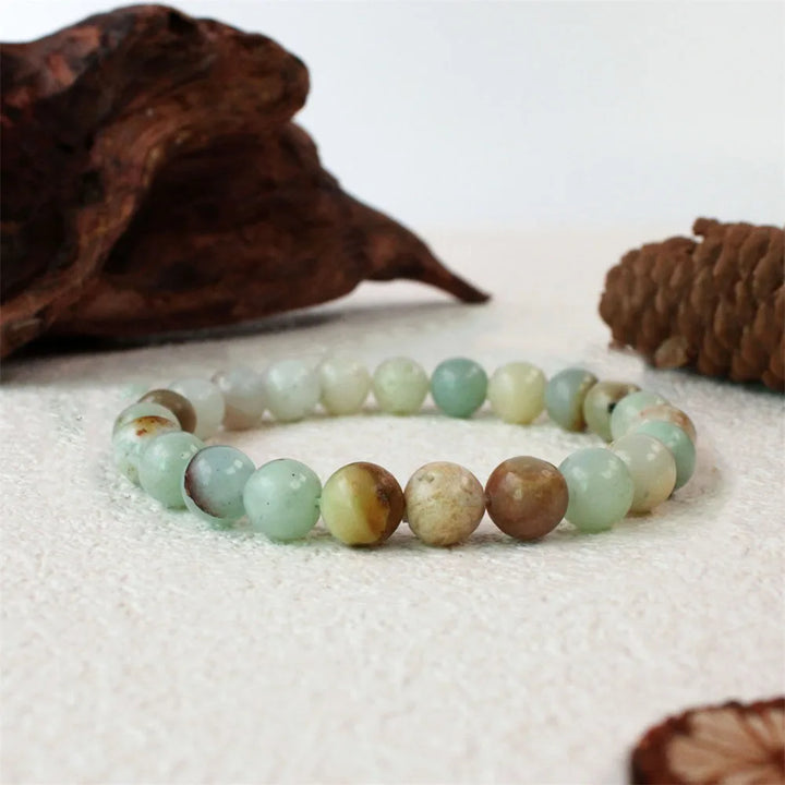 Natural Stone Healing Bracelet: Lucky & Healthy