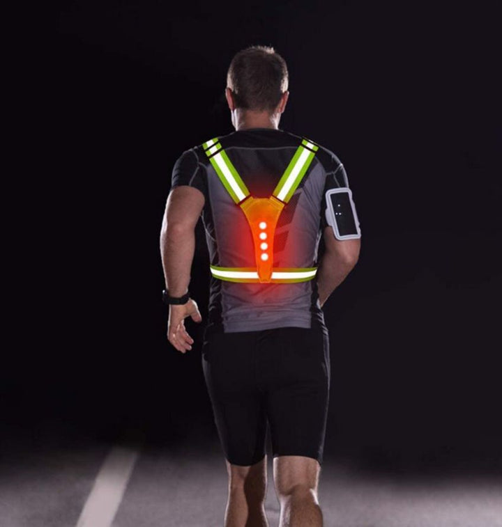 Safety Vest | High-Visibility LED Vest for Running, Cycling, and Work