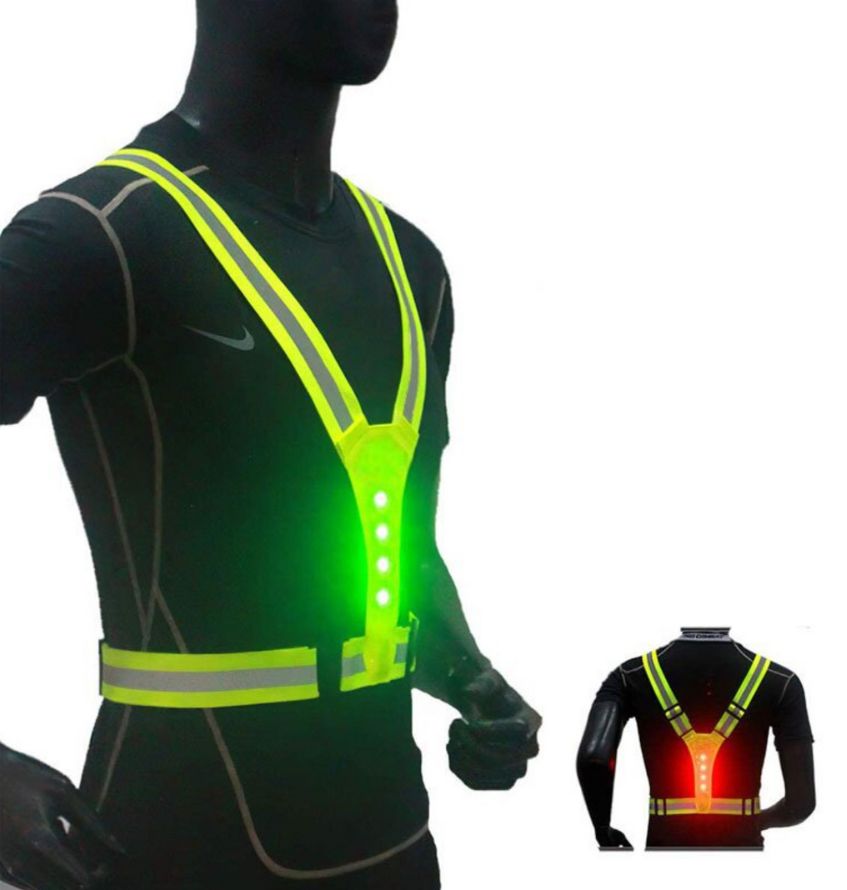 Safety Vest | High-Visibility LED Vest for Running, Cycling, and Work