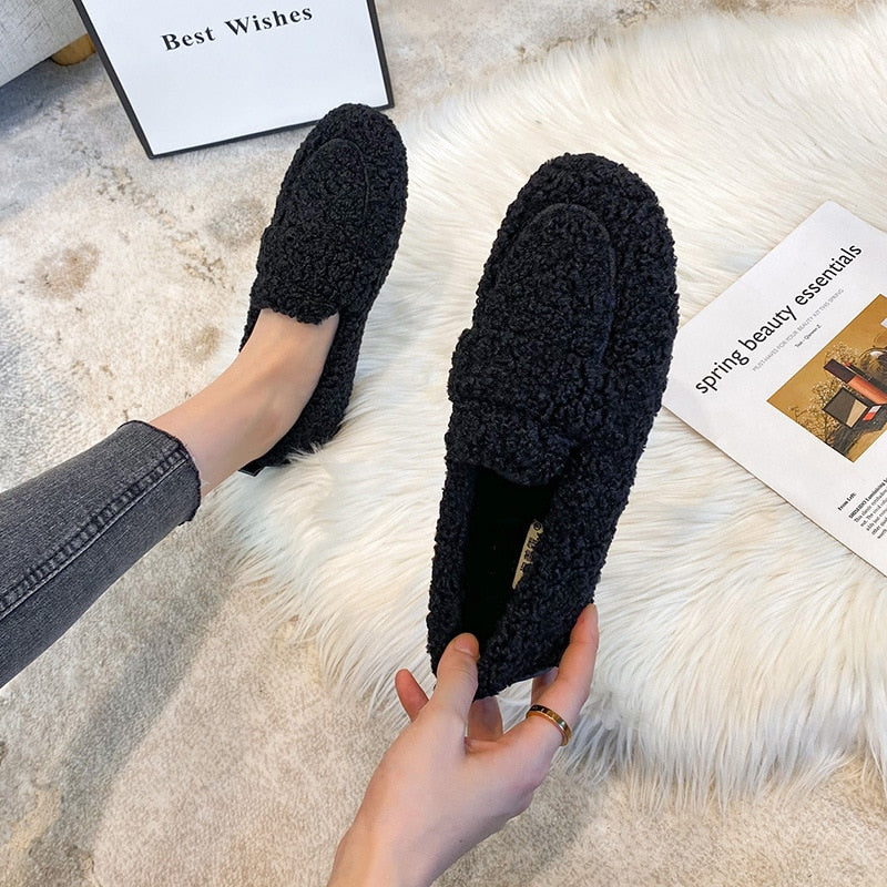 Arielle - Plush Shoes with Anti-slip Sole