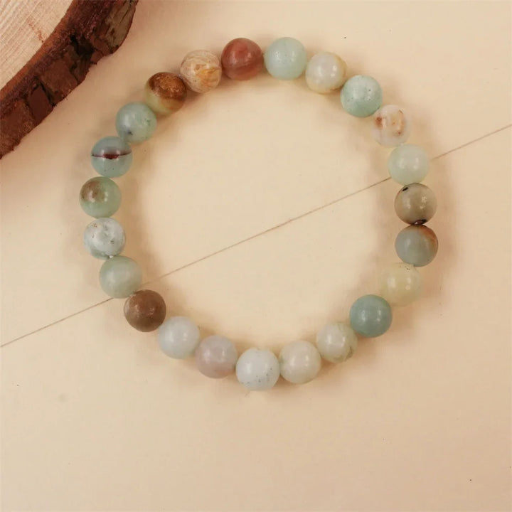 Natural Stone Healing Bracelet: Lucky & Healthy