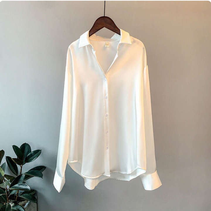 Satin Elegance Women's Shirt