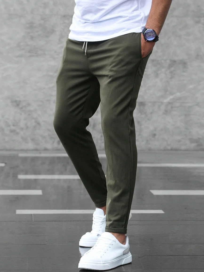 Collin - Drawstring Trousers