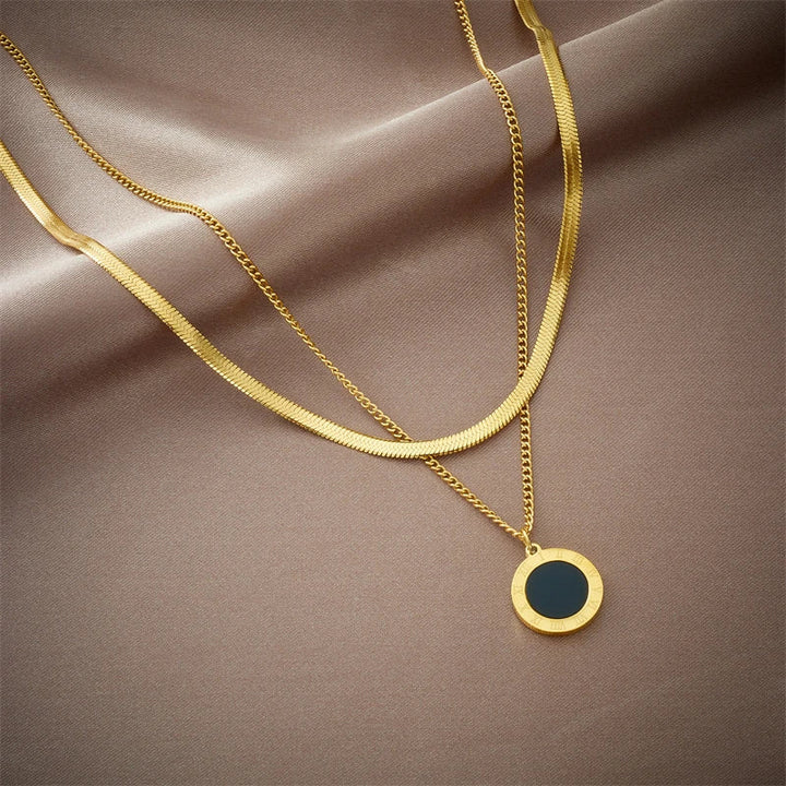 Dial Pendant Necklace