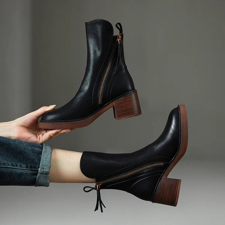 Elisa™ | Leather Boots