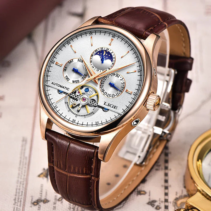 Automatic Mechanical Tourbillon Watch