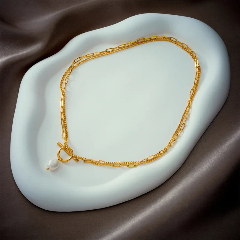 Pearl Pendant Necklace