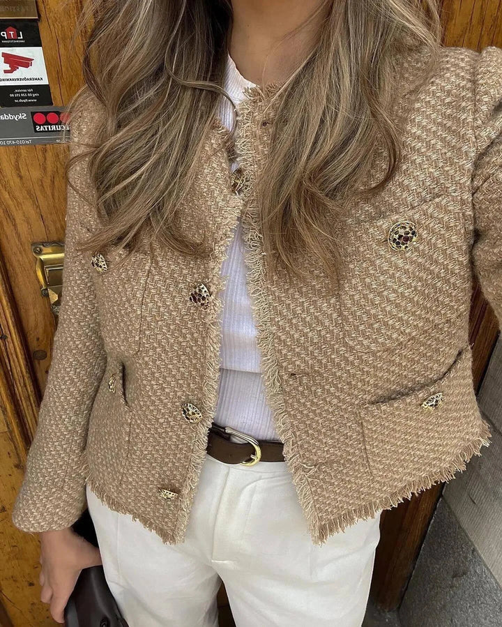 Nora - Chic Tweed Jacket